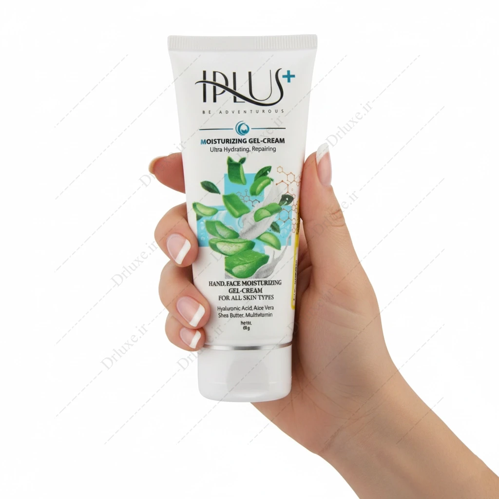 کرم ژل آبرسان هیالورونیک اسید و آلوئه ورا آی پلاس 60 گرم